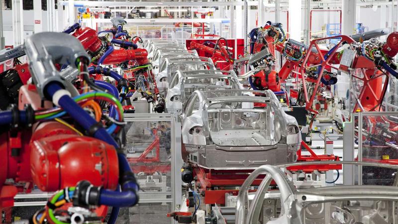Tesla Model S factory Fremont