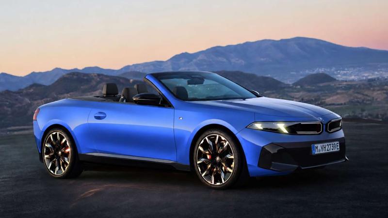 BMW i4 Convertible render