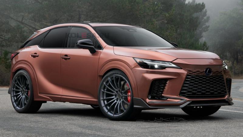 Lexus RX Morizo RR render