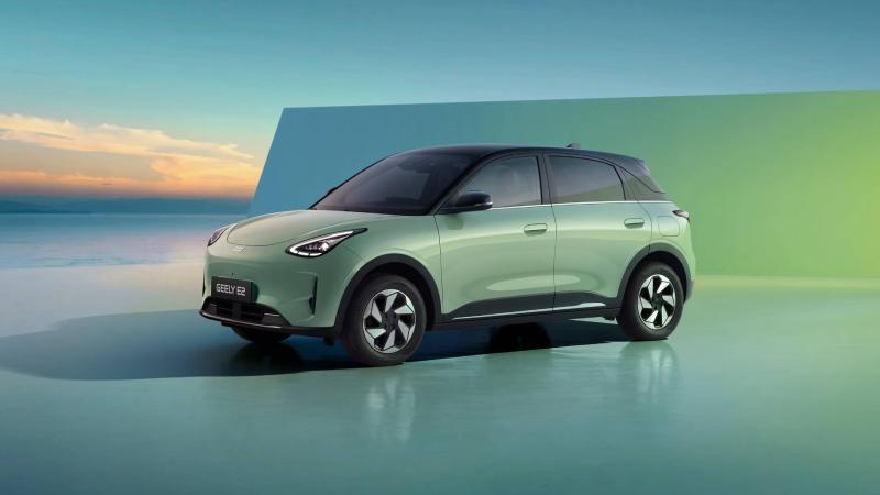 Geely E2 maketa