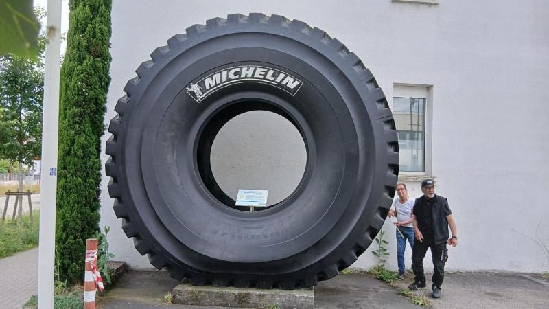 Michelin largest tyre