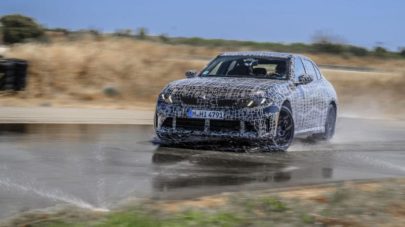 BMW Σειρά 3 testing