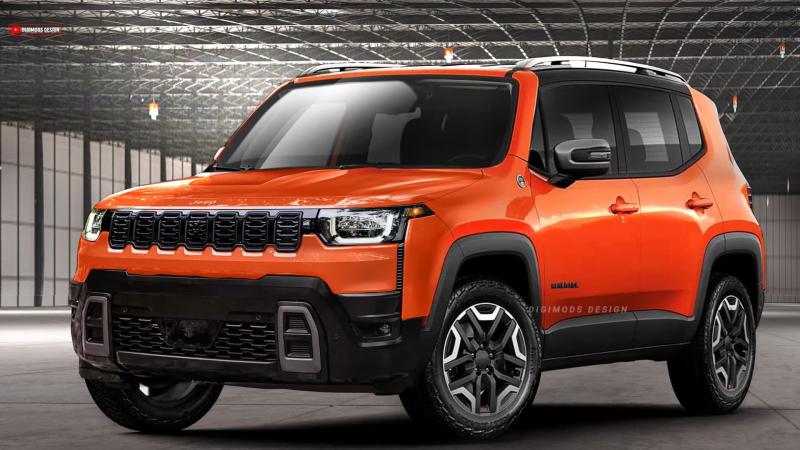 Jeep Renegade render