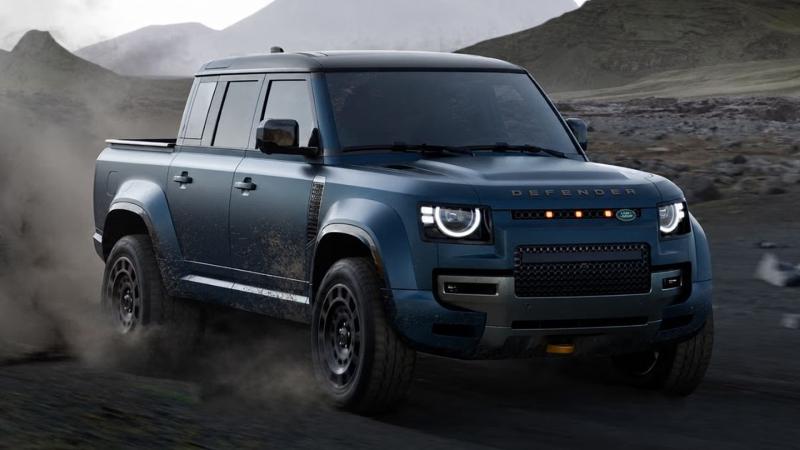 Defender Pick-up render