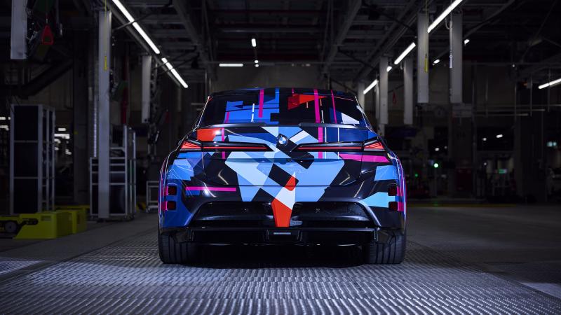 BMW M3 Electric prototype