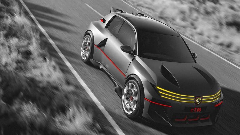Peugeot E-T16 Concept