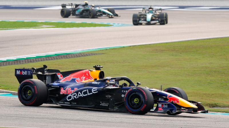 Verstappen win GP Bahrain 2026 in Malaysia