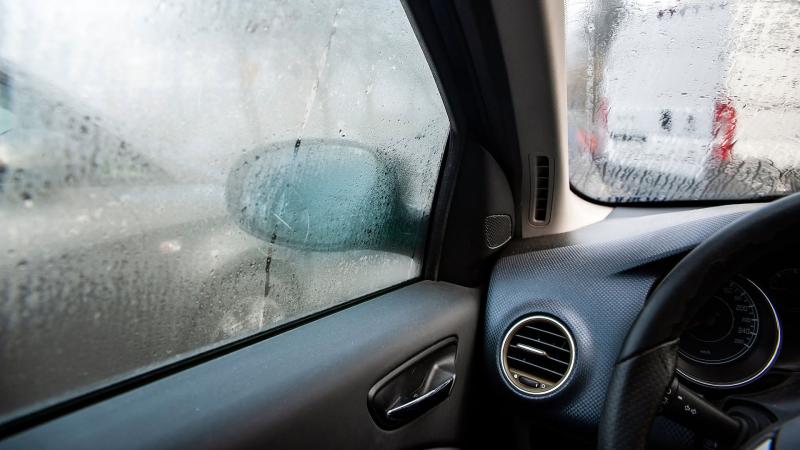 Car windows fog