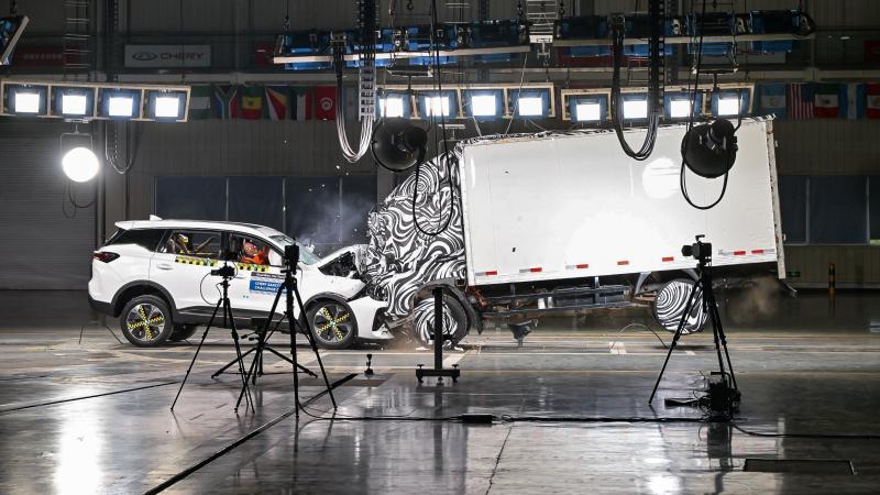 crash test Chery Tiggo 7
