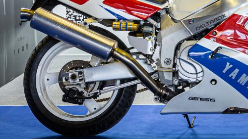 Η Yamaha OW-01 στο περίπτερο του carandmotor.gr Έκθεση Μοτοσυκλέτας 2023
