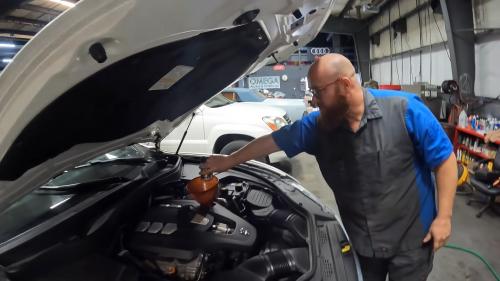 100.000 km oil change 3