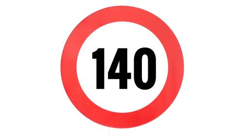 όριο ταχύτητας 140 χλμ./ώρα