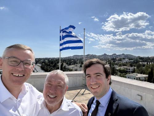 Alain Favey, Πολυχρόνης Συγγελίδης, Γιώργος Συγγελίδης