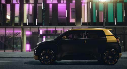 Κεντρική φωτό &amp; πάνω: Το πρωτότυπο Fiat Centoventi, στο οποίο θα βασιστεί το νέο Panda