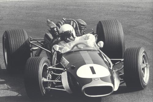 Ο Jack Brabham στο GP Μεξικού το 1967