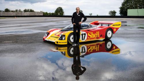 O οδηγός της Porsche 962 C στους αγώνες του Group C, Hans-Joachim Stuck