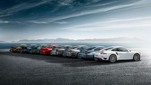 Όλες οι Turbo 911, από την Τype 930 του 1975 μέχρι την Type 991