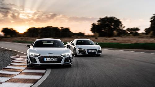 Η πρώτη και η τελευταία γενιά του Audi R8