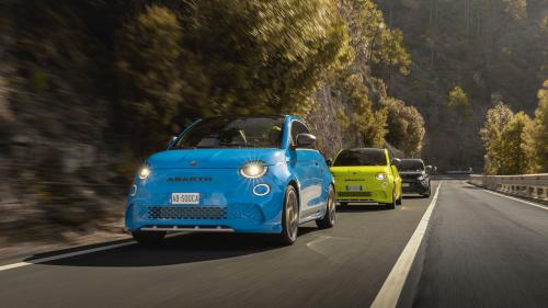 Abarth 500e range 1