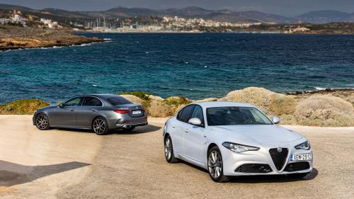 Alfa Romeo Giulia 2.0 TB vs Mercedes-Benz C 200 2