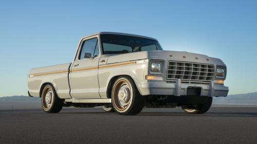 All-electric Ford F-100 Eluminator concept truck 1