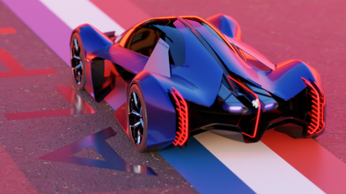 Alpine supercar