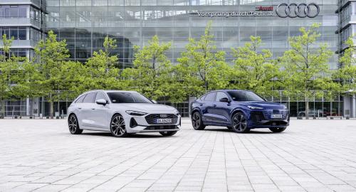 Audi A5 e-hybrid quattro & Q6 Sportback e-tron