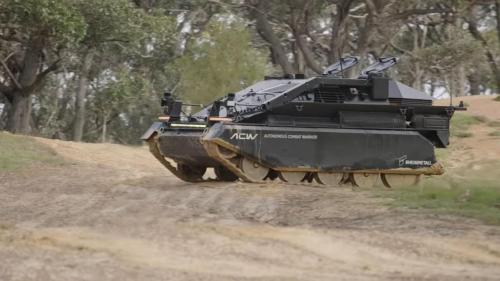 Autonomous Combat Warrior Wiesel 4