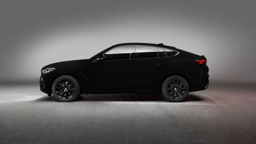 BMW X6 Vantablack