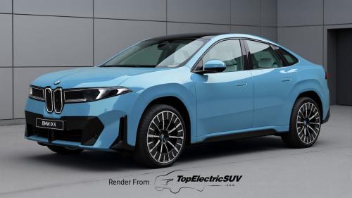 Ανεπίσημο ψηφιακό σχέδιο της πιθανής εμφάνισης της BMW iX4