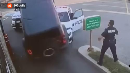 Bronco vs Police 3