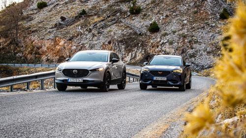 CUPRA Formentor vs Mazda CX-30 4