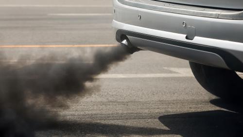 Car Exhaust Black Smoke