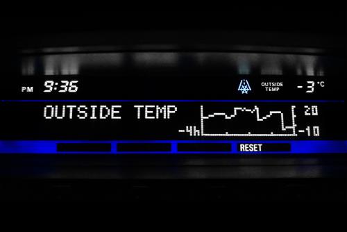 Car exterior temperature gauge 3