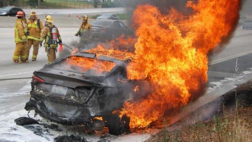 Car fire 2