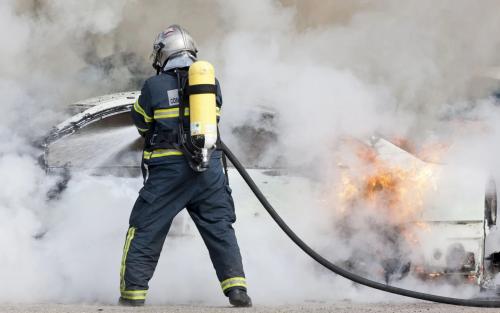 Car fire 3