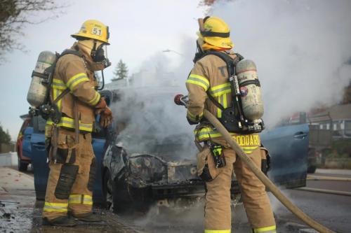 Car fire 5