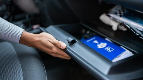 Car glove box 4
