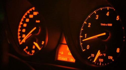 Car engine idling