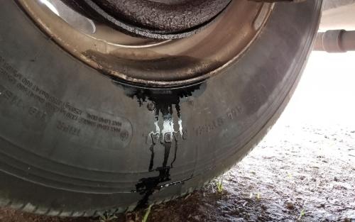 Car leak 4