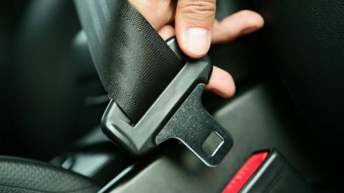 Car seatbelt safety loop 2