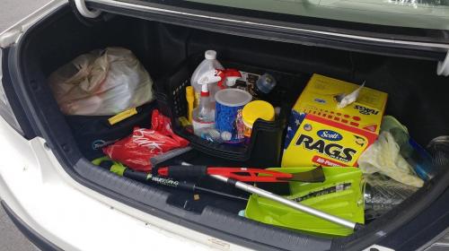 Car trunk junk 1