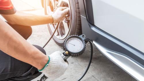 έλεγχος πίεσης ελαστικών