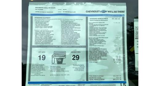 Chevrolet Monte Carlo SS Dale Earnhardt Edition