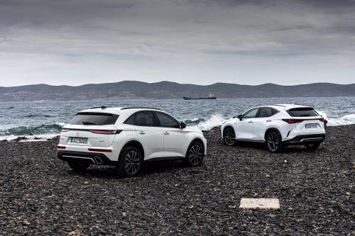DS 7 E-Tense 300ps vs Lexus NX 450h
