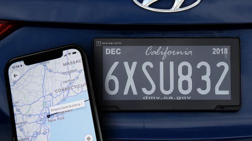 Digital license plate 3