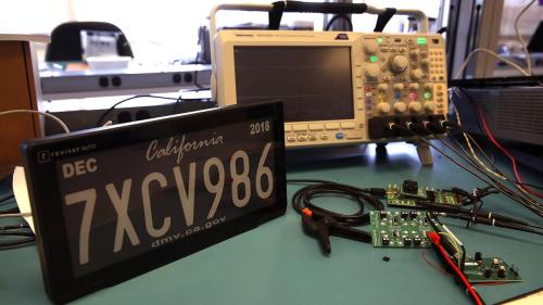 Digital license plate 3