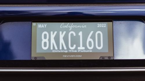 Digital license plate 4