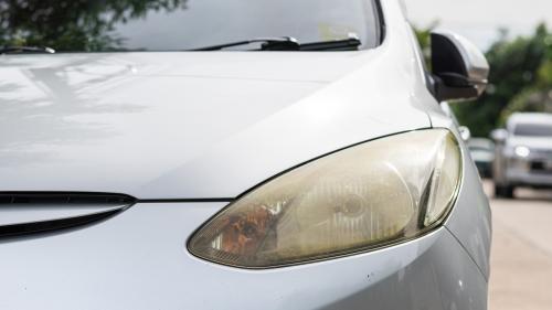 Dirty car headlights 1
