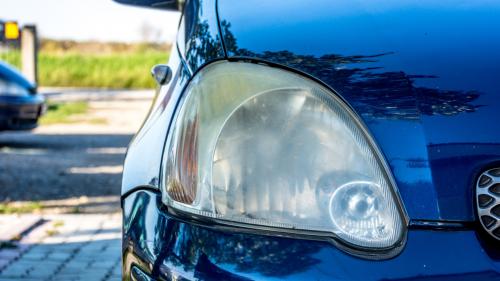 Dirty car headlights 2